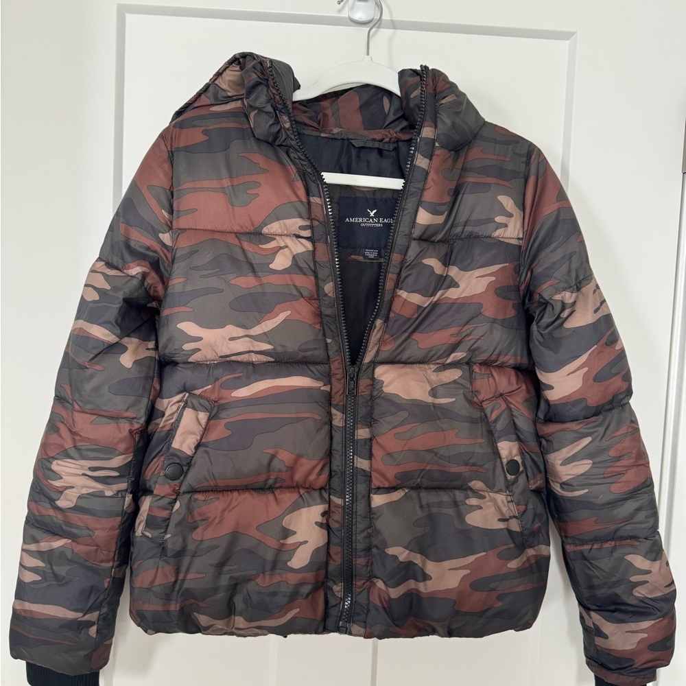 American Eagle Outfitters Camouflage Jacket